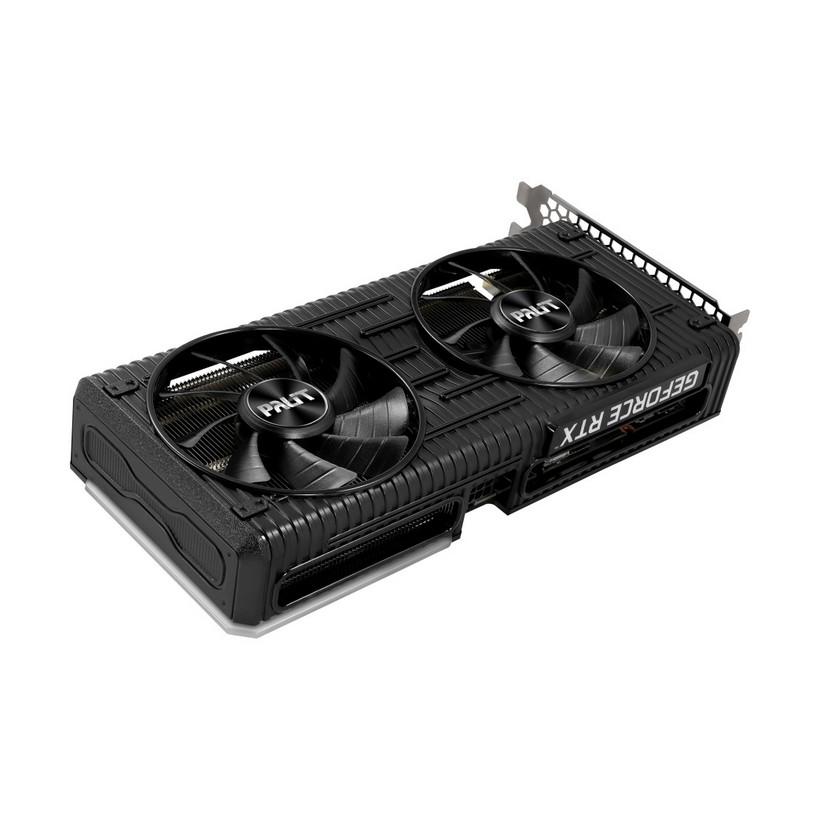 Видеокарта Palit GeForce RTX 3060 Ti Dual OC V1 8 GB GDDR6 (NE6306TS19P2-190AD/LHR) - фото 4