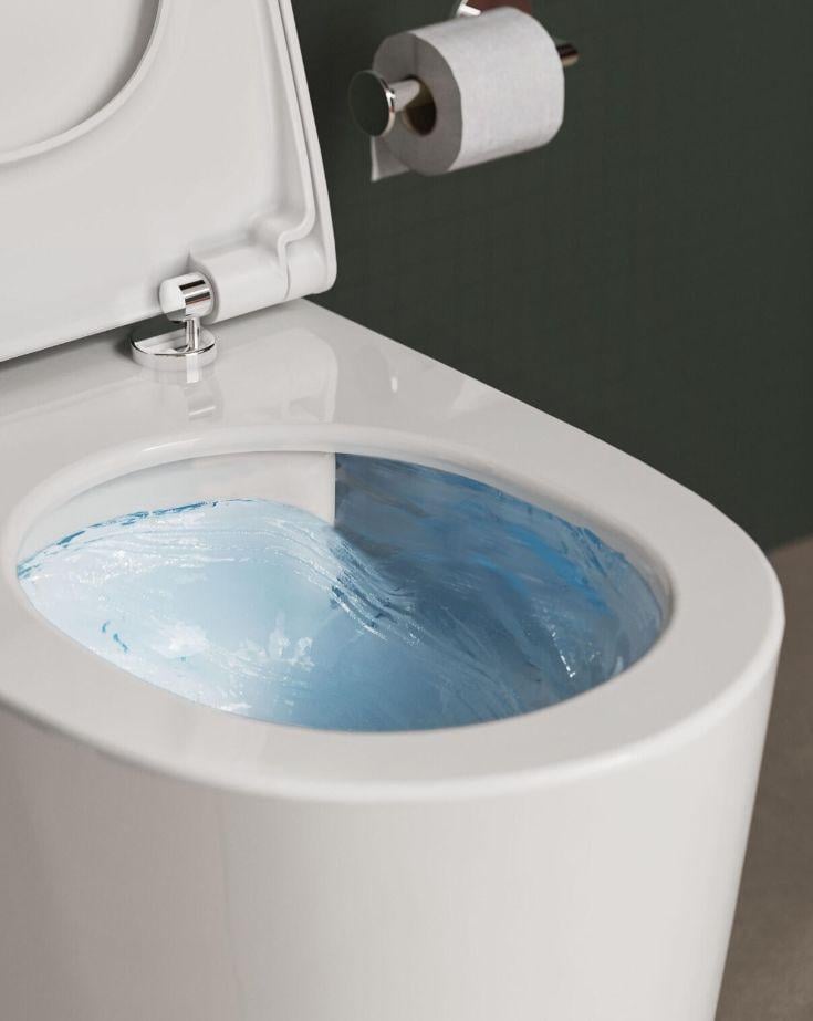 Унитаз подвесной VitrA Nest QuaFlush с сиденьем Soft Close (88-7870B403-7205) - фото 10