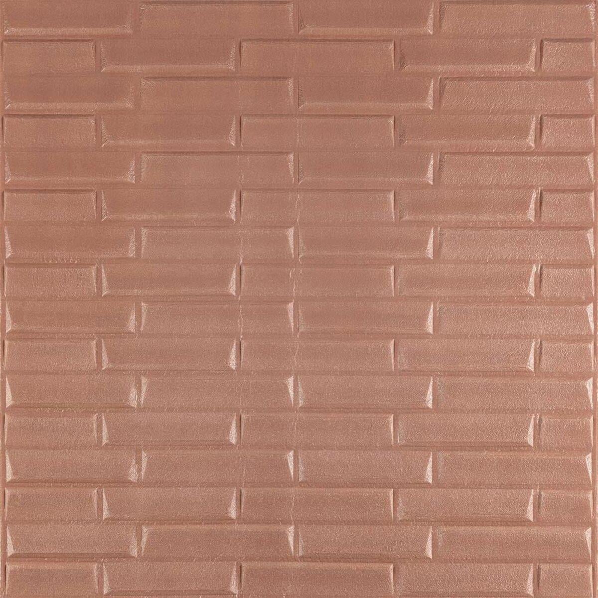 3D-панель самоклеящаяся 700x770x5 мм Пудра (SW-00001715)