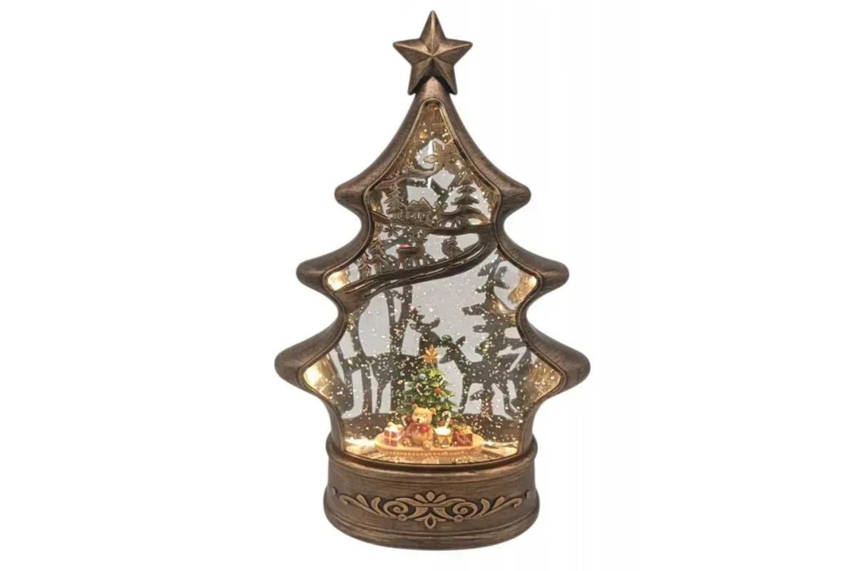 Светильник новогодний LED Елка 8 треков USB 20,3x8,6x30,6 см (HC-S040) Светильник новогодний LED Елка 8 треков USB 20,3x8,6x30,6 см (HC-S040)