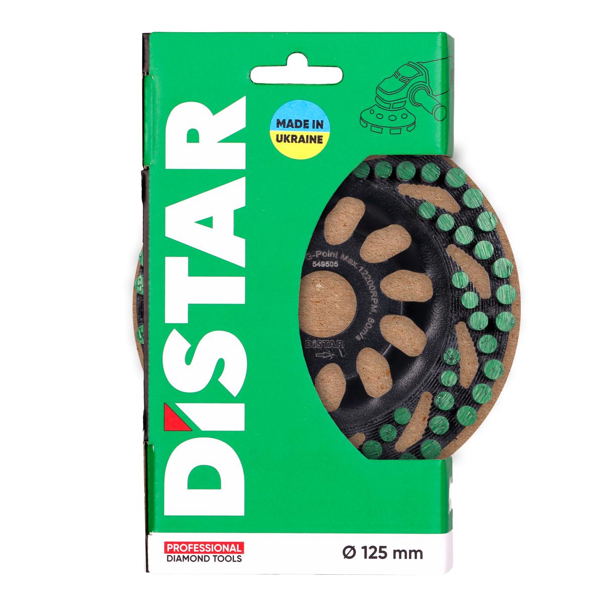 Фреза алмазна Distar DGS-S 125/22/23-77 Green Point (11127048020)