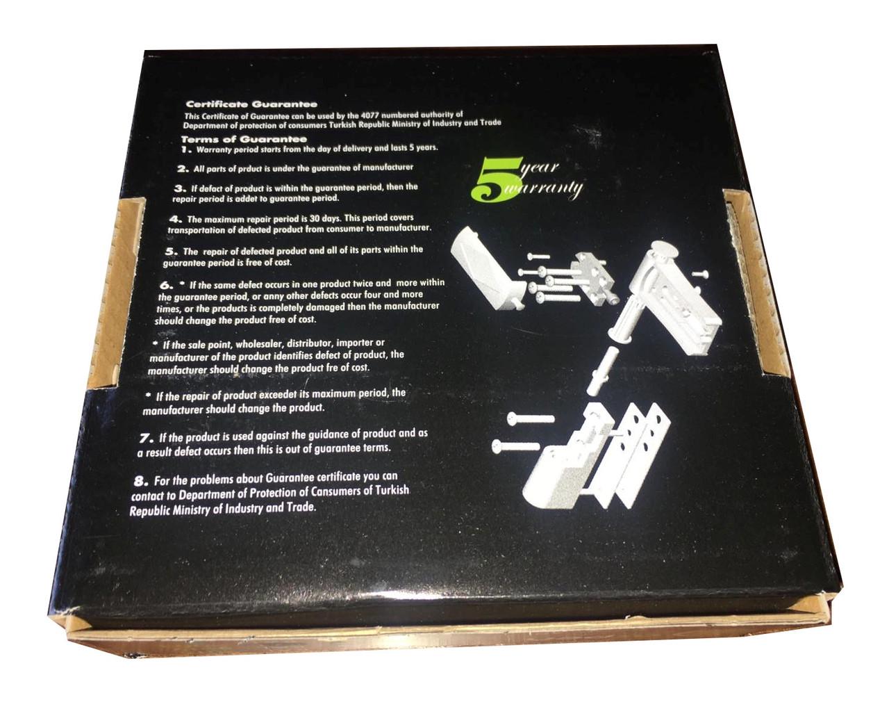 Петля для металлопластиковой двери Aksis 3D ZM018 120 кг алюминий Белый (24846320) - фото 5 Петля для металлопластиковой двери Aksis 3D ZM018 120 кг алюминий Белый (24846320) - фото 5