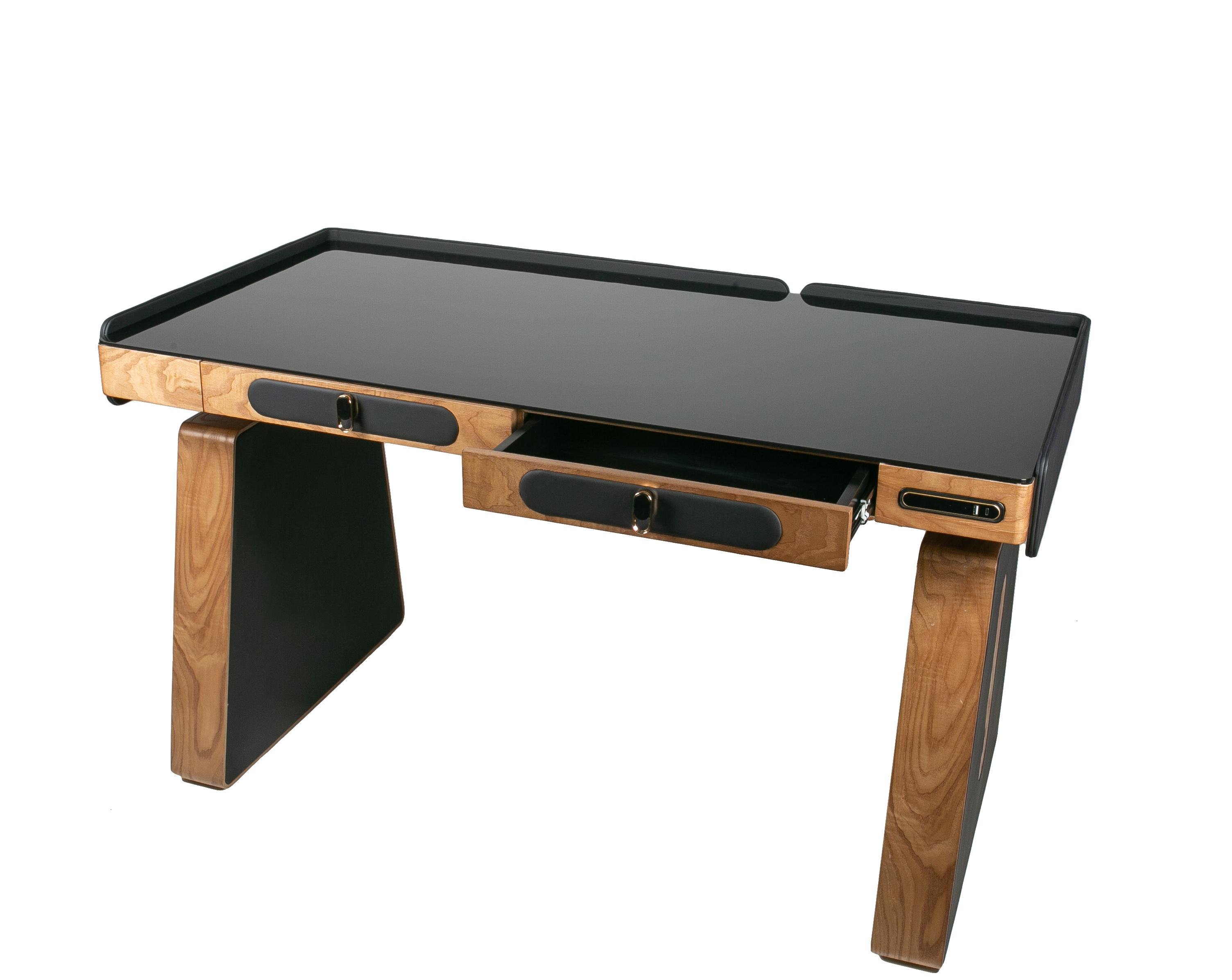 Регульований стіл кабінет Barsky Lux 2 motors 1400x700 мм Glass (LT-02) - фото 4 Регульований стіл кабінет Barsky Lux 2 motors 1400x700 мм Glass (LT-02) - фото 4