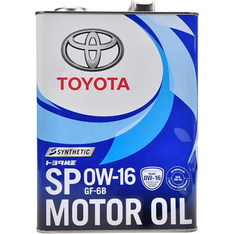 Моторне масло Toyota SP/GF-6B 0W-16 4 л (08880-13105)