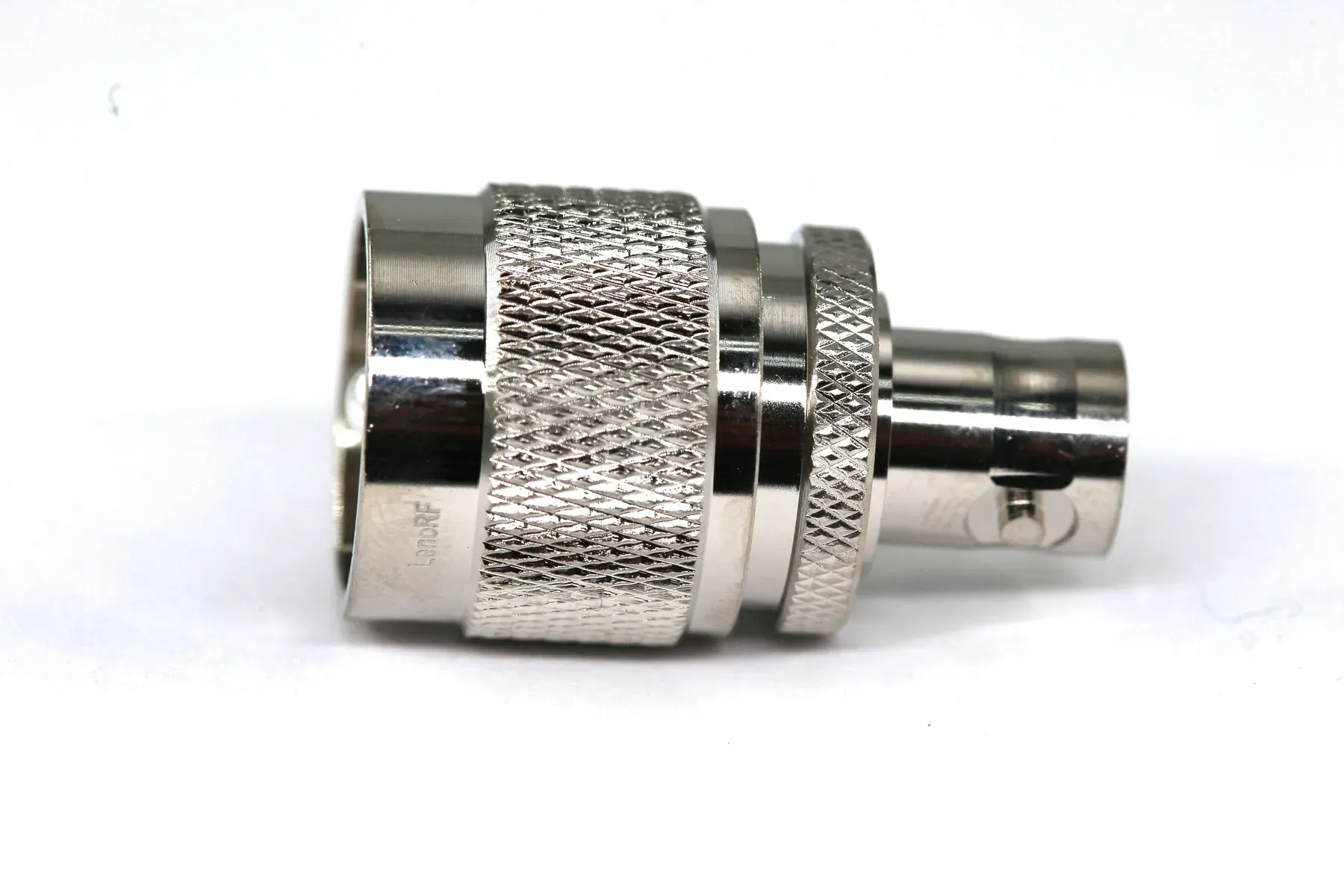 Адаптер BNC-female гнездо-UHF-male PL-259 прямой Tri-metal (3.17.164)
