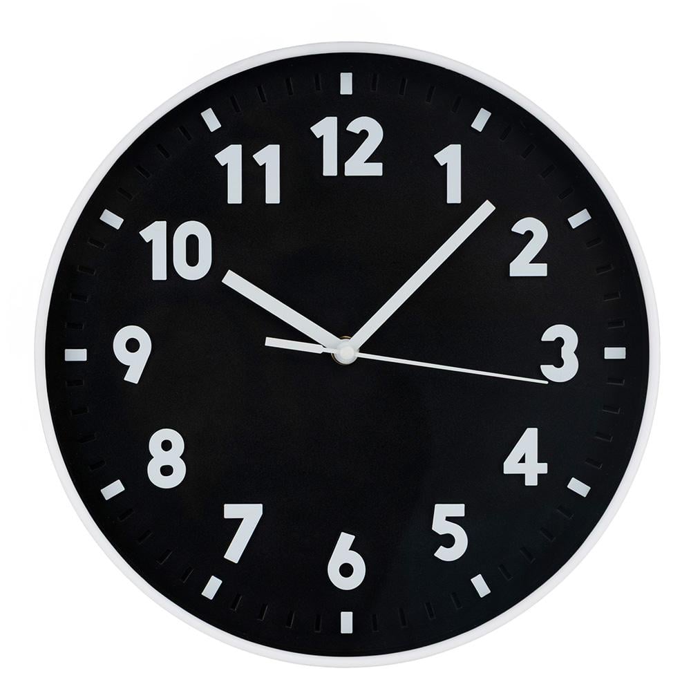 Часы настенные Elisey Ночные пения Черный 30 см (2016-026)