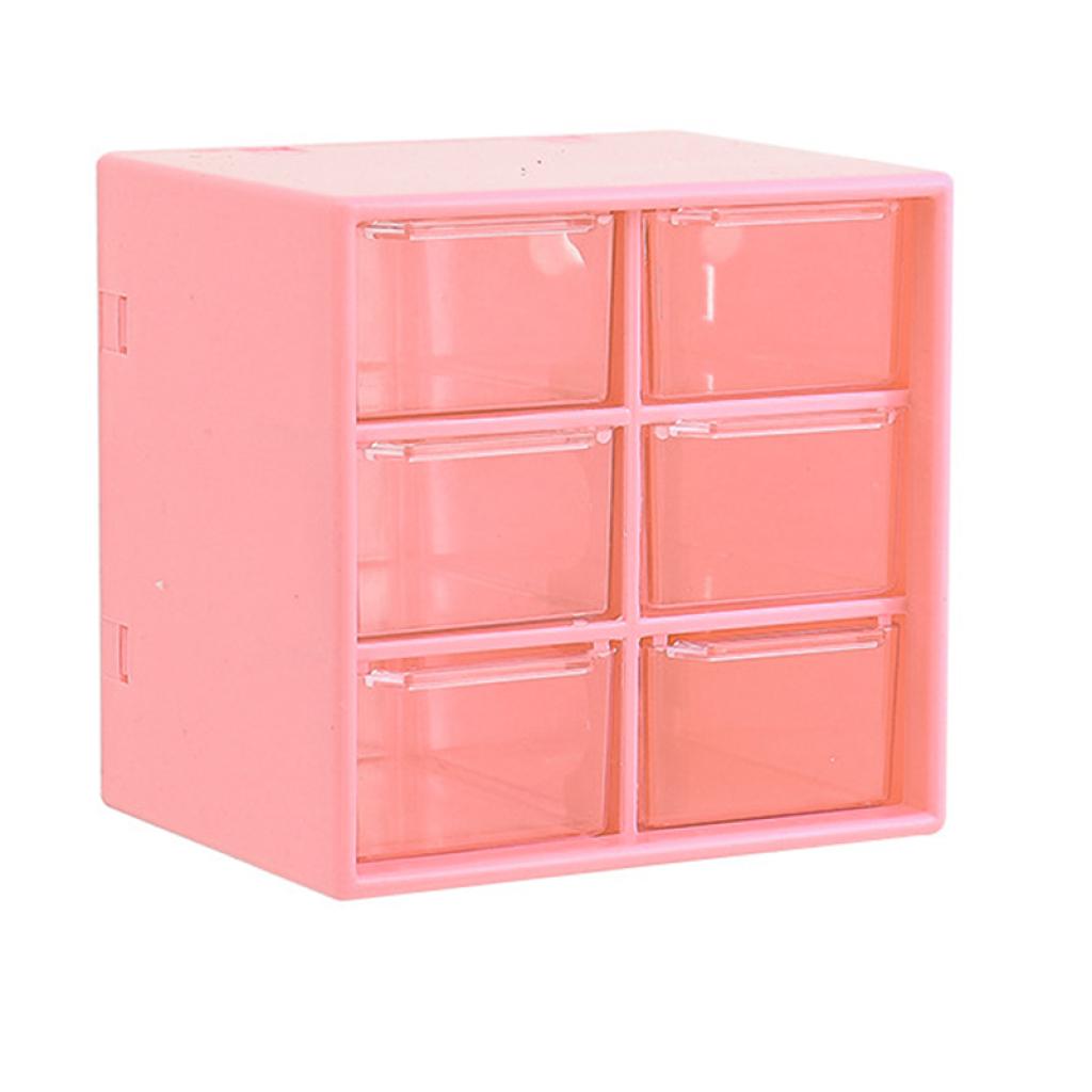 Органайзер Lesko 2118 6 відсіків 12,5x10x10 см Powdery (1399015) Органайзер Lesko 2118 6 відсіків 12,5x10x10 см Powdery (1399015)