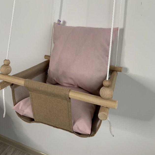 Дитяча гойдалка Infancy Карамельний/Рожевий (9884723) - фото 2 Дитяча гойдалка Infancy Карамельний/Рожевий (9884723) - фото 2