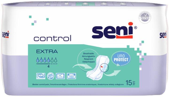 Прокладки урологічні Seni Control extra 15 шт. 4 крап. 4 крап.
