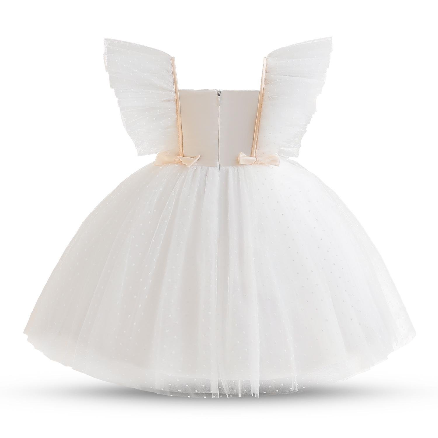 Сукня святкова пишна з фатіном Аманда на зріст 90 см Молочно-білий (11051010400) - фото 2