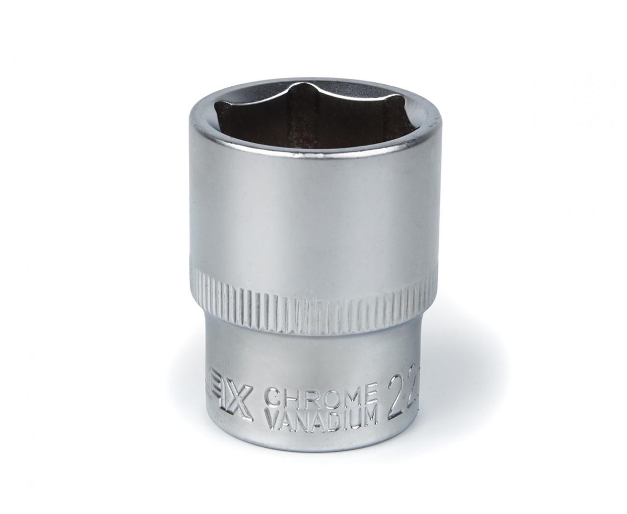 Головка накидна Polax 6-гранна 1/2" 22 мм (22000)