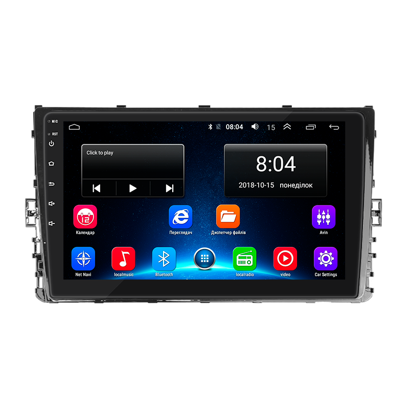 Магнитола штатная Lesko для Volkswagen Polo VI EU Market 2017-2021 г. (9670-40330)