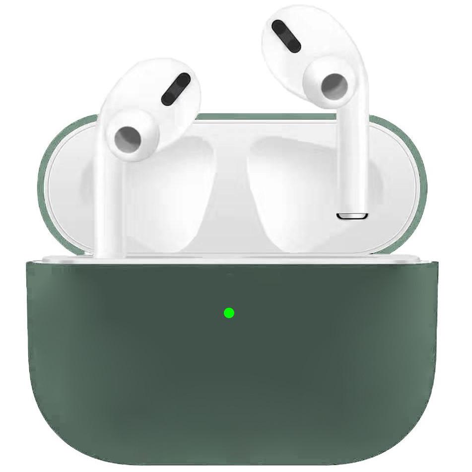 Футляр для навушників для AirPods Pro 2 силіконовий Pine green (00000056968_16)