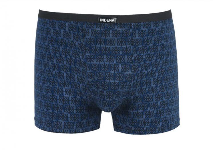 Мужские боксеры Батал стрейчевые INDENA 6XL р. 56-58 2 шт. Черный (11515)