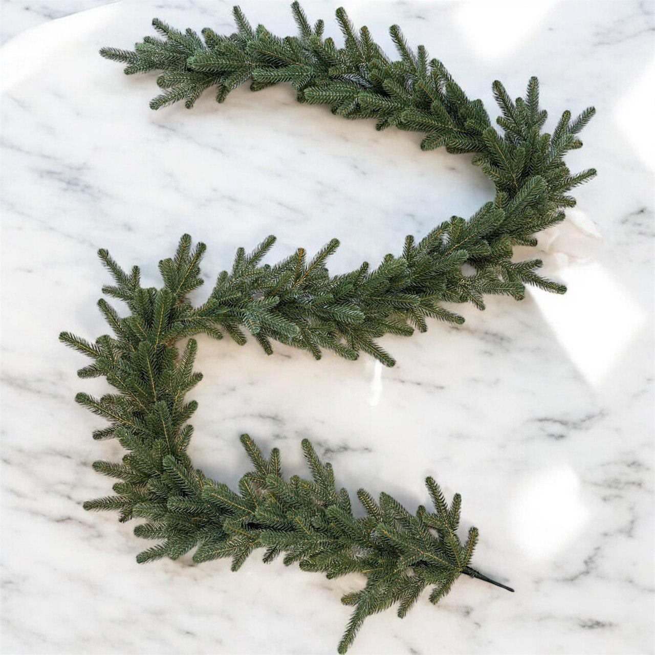 Гирлянда литая Шацкая ПЛАСТМАКС 2,2 м Зеленый (GR 4501) - фото 3