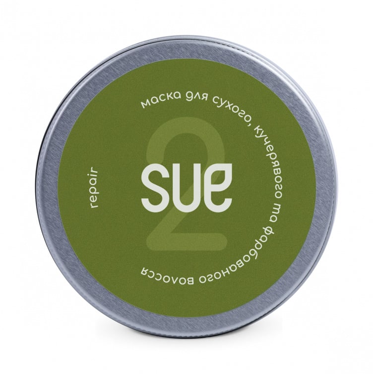 Маска Repair для сухих, вьющихся и окрашенных волос Sue 100 мл (2005955971007)