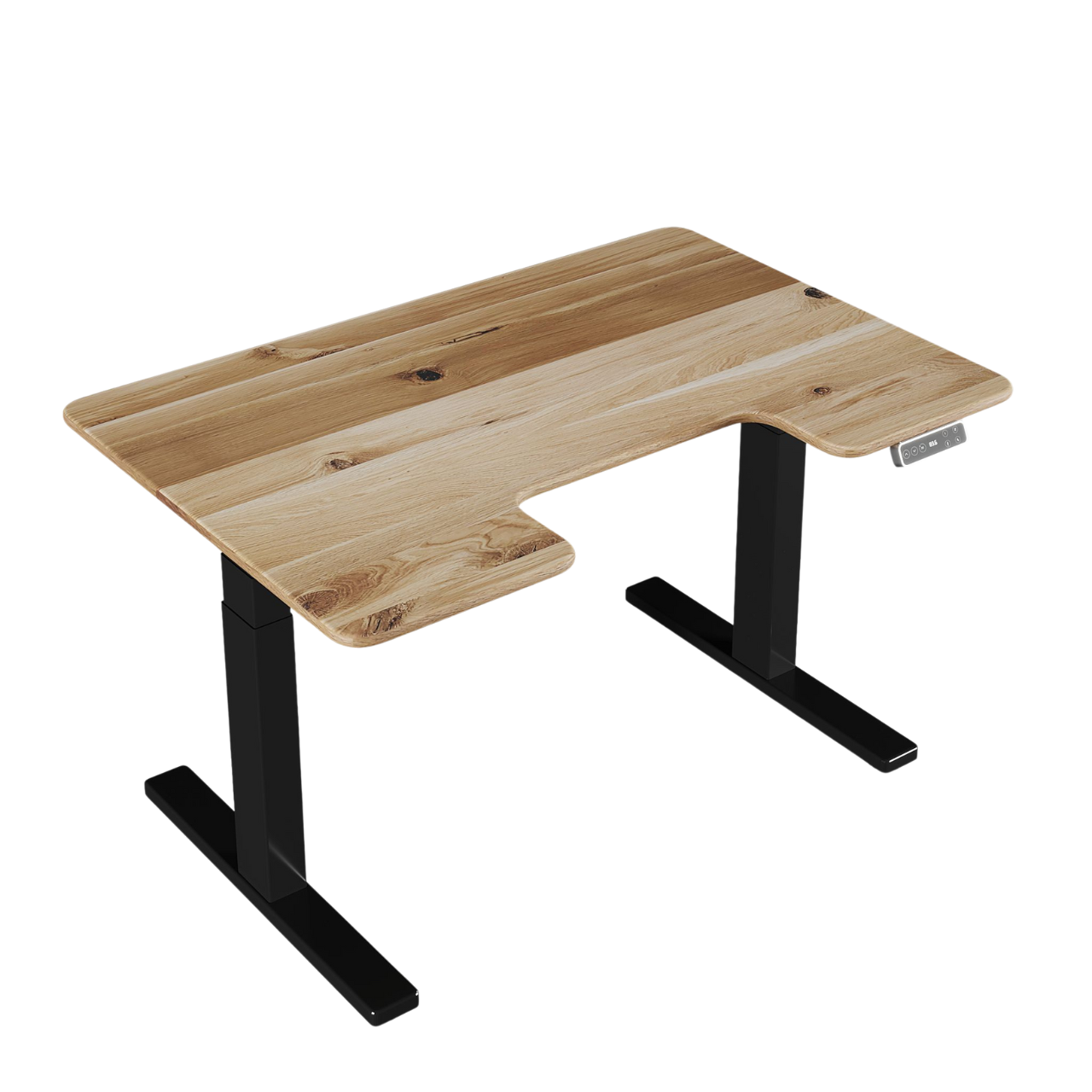 Стол с регулировкой высоты TEHNOTABLE BestFit Pro дуб винтаж 1200x820x20 мм с эргономичным вырезом (005-19-01/020-15-01) Стол с регулировкой высоты TEHNOTABLE BestFit Pro дуб винтаж 1200x820x20 мм с эргономичным вырезом (005-19-01/020-15-01)