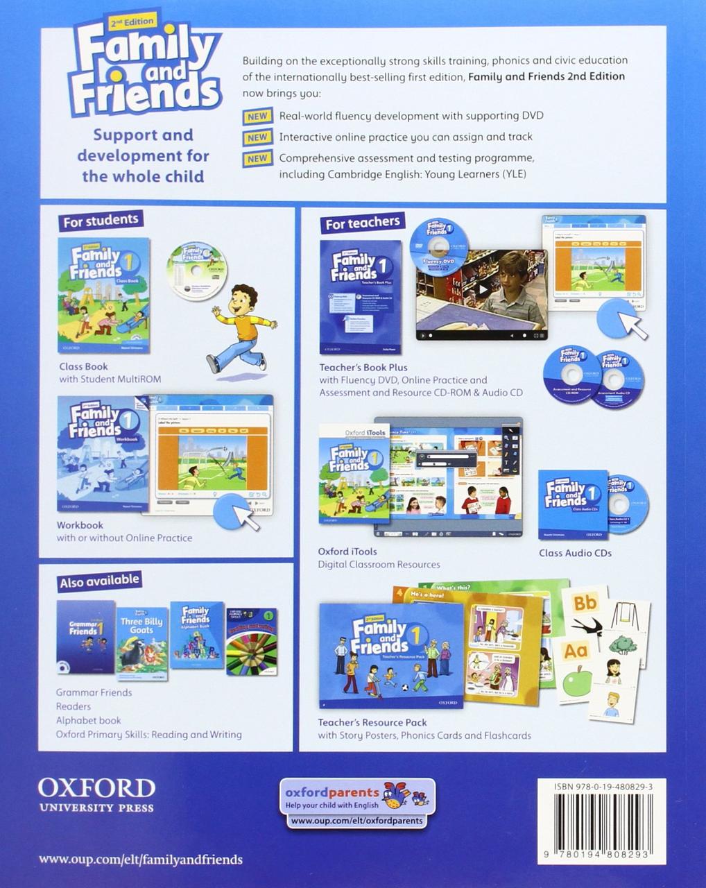 ᐉ Учебник Family and Friends 1 Class Book Pack 2nd edition ...