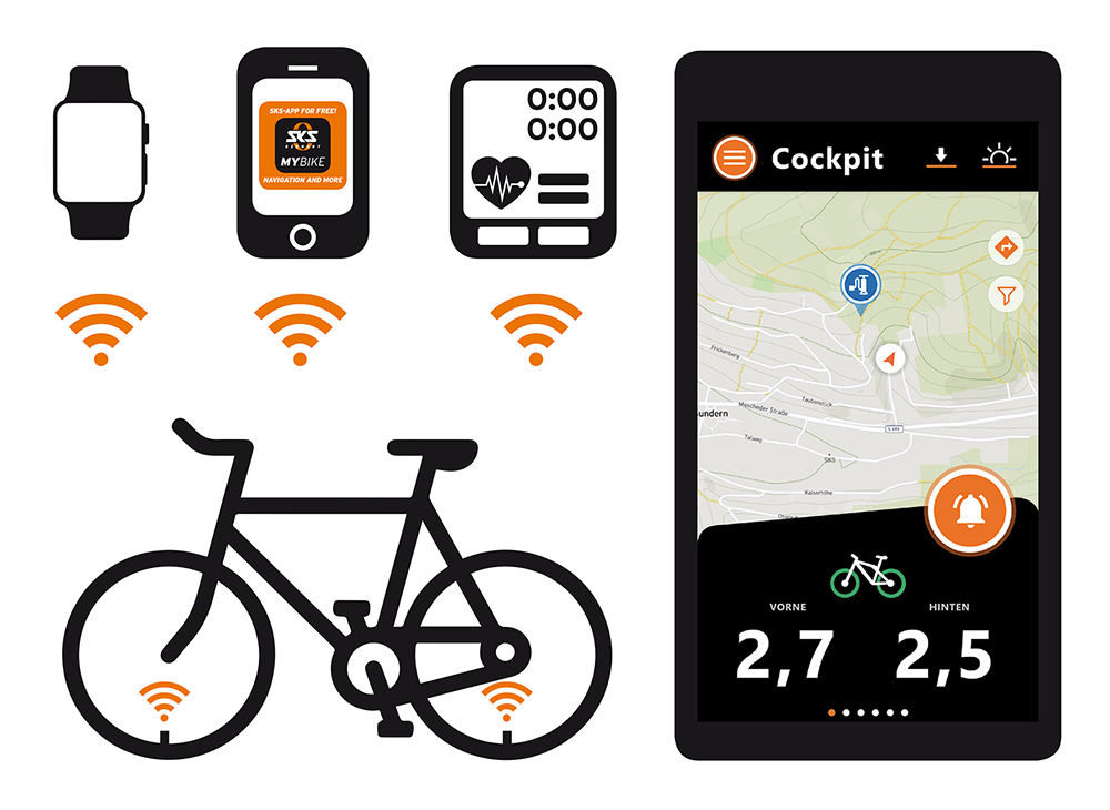 Контроль давления SKS Airspy Presta Black - фото 2 Контроль давления SKS Airspy Presta Black - фото 2