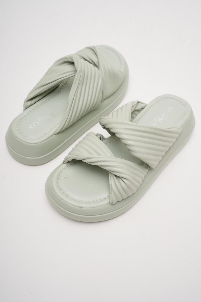 Шлепанцы женские Soprano р. 38 Зеленый (167423)