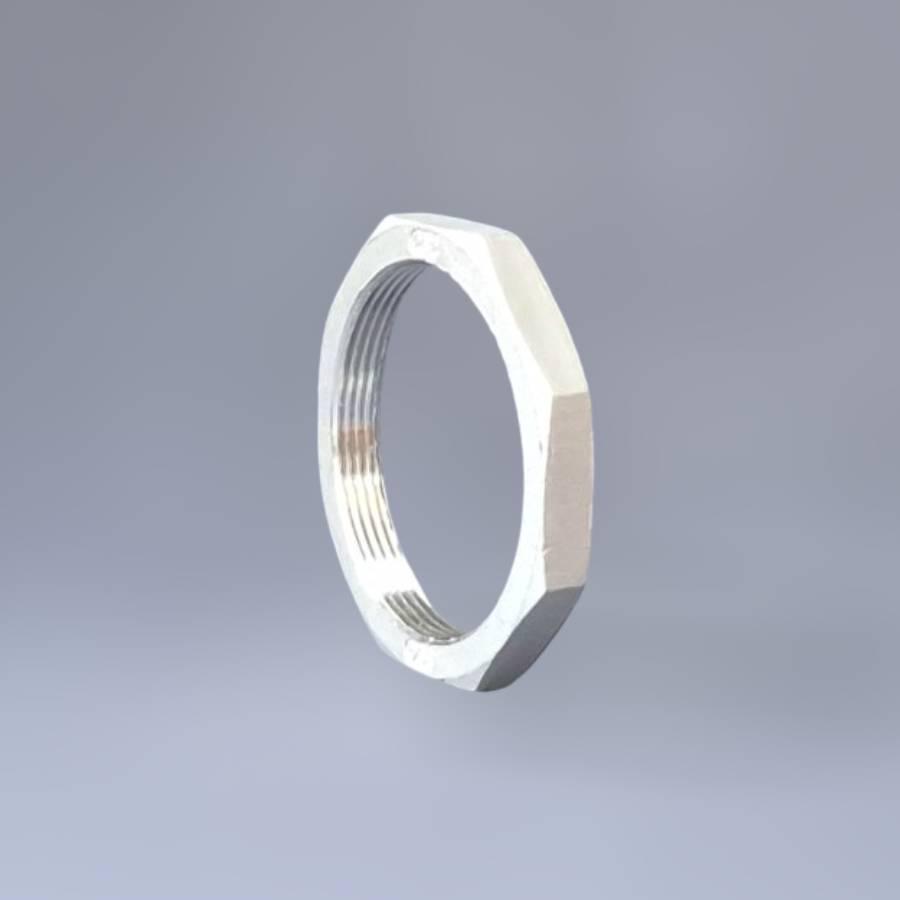 Контргайка муфтовая нержавеющая Ду65 2"1/2 н/ж сталь AISI304 резьба BSPP G2.5" Class 150 (PN20) - фото 5 Контргайка муфтовая нержавеющая Ду65 2"1/2 н/ж сталь AISI304 резьба BSPP G2.5" Class 150 (PN20) - фото 5