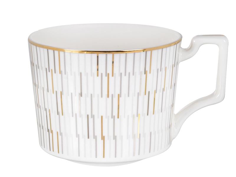 Чайный сервиз Lefard Stella на 6 персон с чайником Белый (440-129) - фото 3