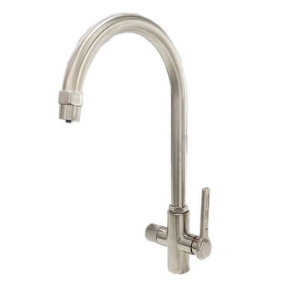 Смеситель кухонный для мойки Gessi Officine Finox Серый (60057149)