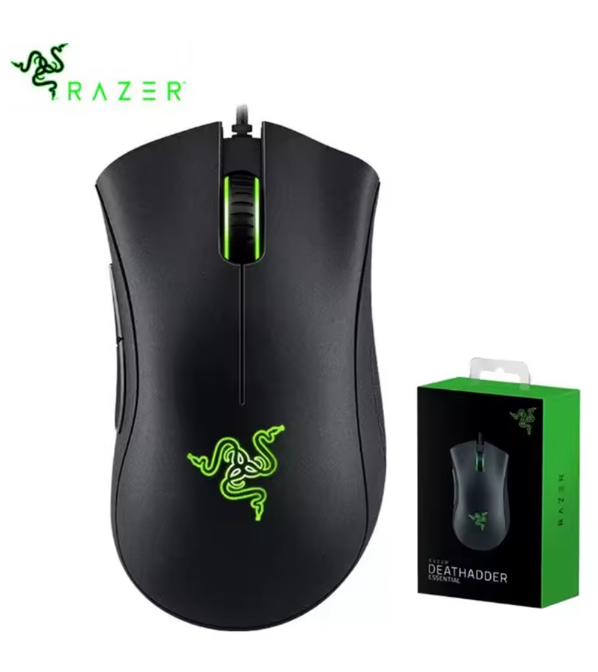 Компьютерная мышка Razer DeathAdder Essential USB Rep Black - фото 4