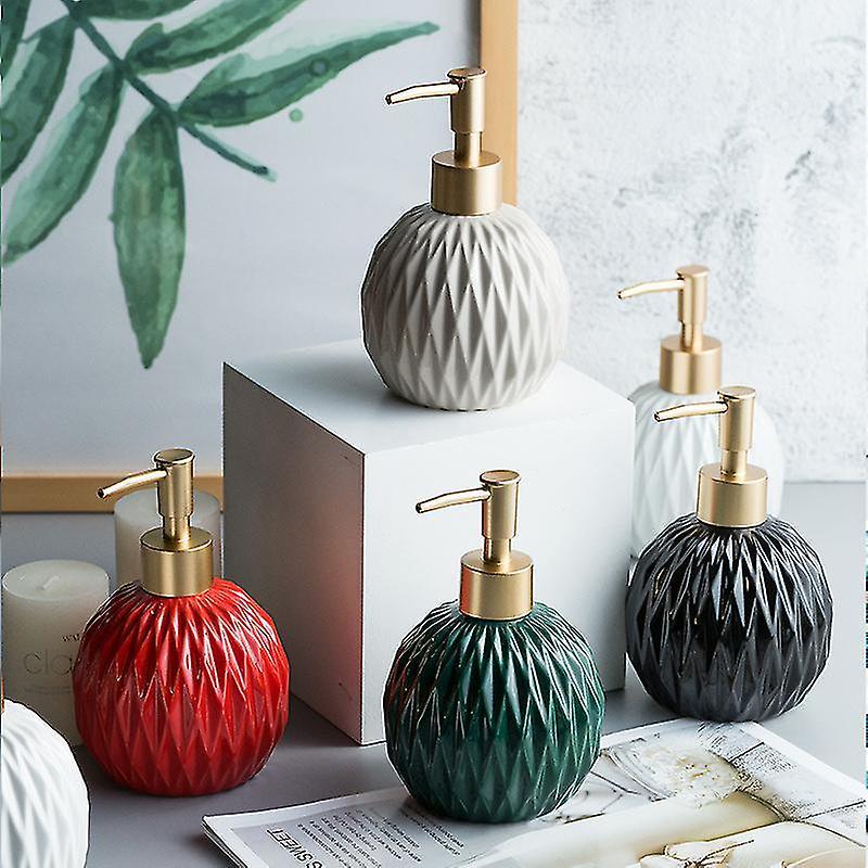 Дозатор для рідкого мила 7141 400 мл Сірий (4362476) - фото 4