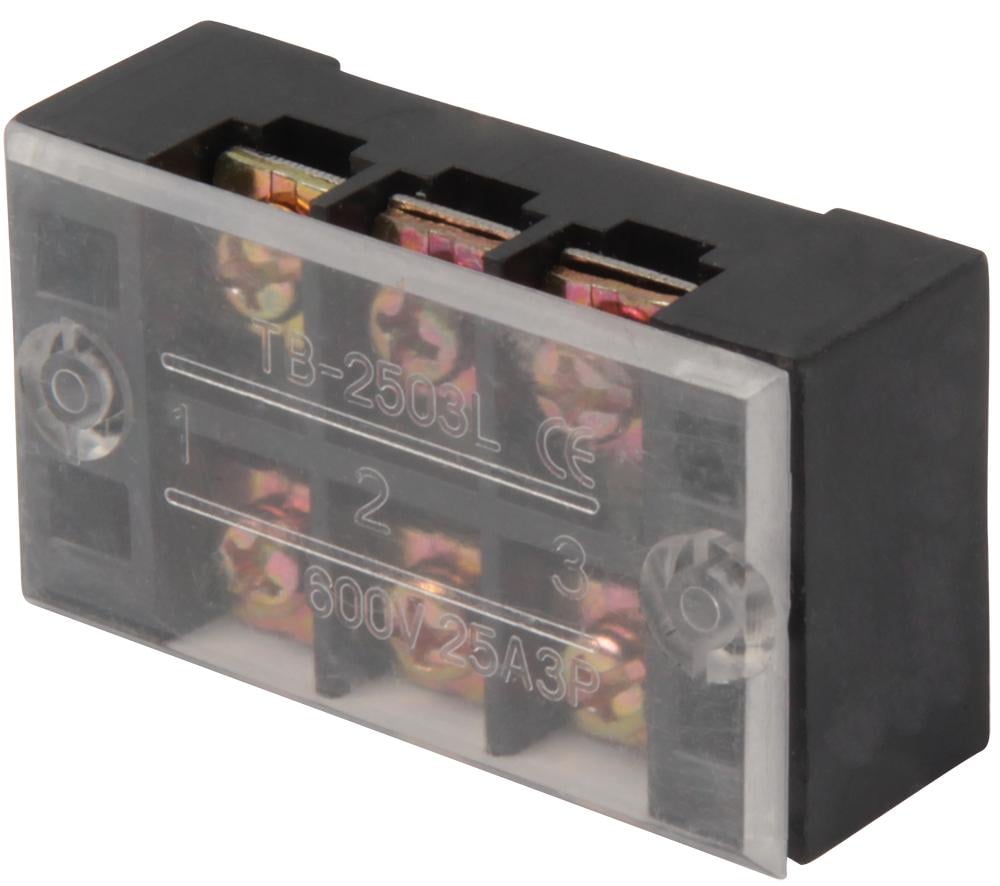 Колодка клемна в корпусі E.NEXT e.tc.protect.25.3 3P 25A 600V (p056006)