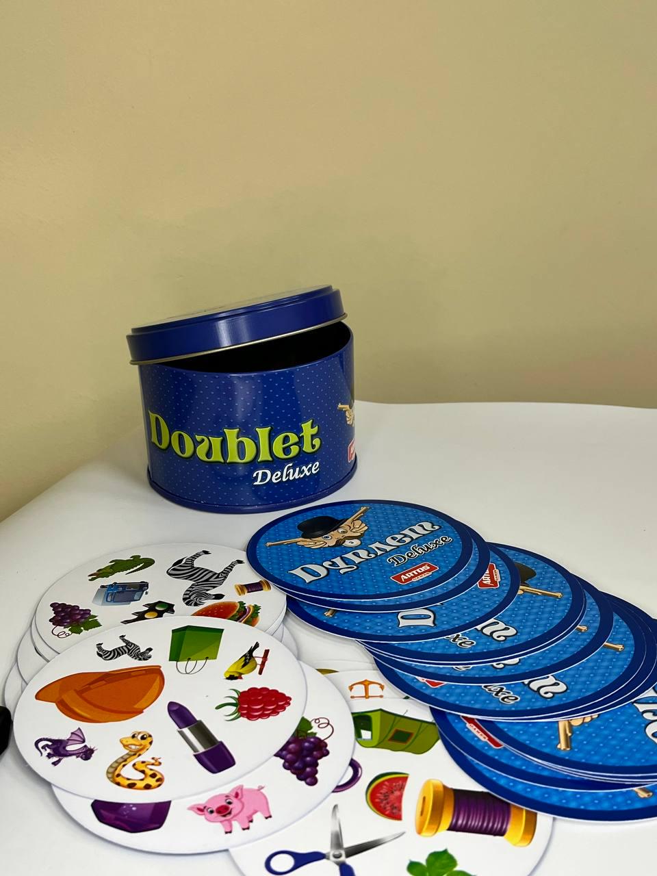 Настольная игра ARTOS GAMES Дуплет Deluxe Разноцветный (SR-113-N-530) - фото 5 Настольная игра ARTOS GAMES Дуплет Deluxe Разноцветный (SR-113-N-530) - фото 5