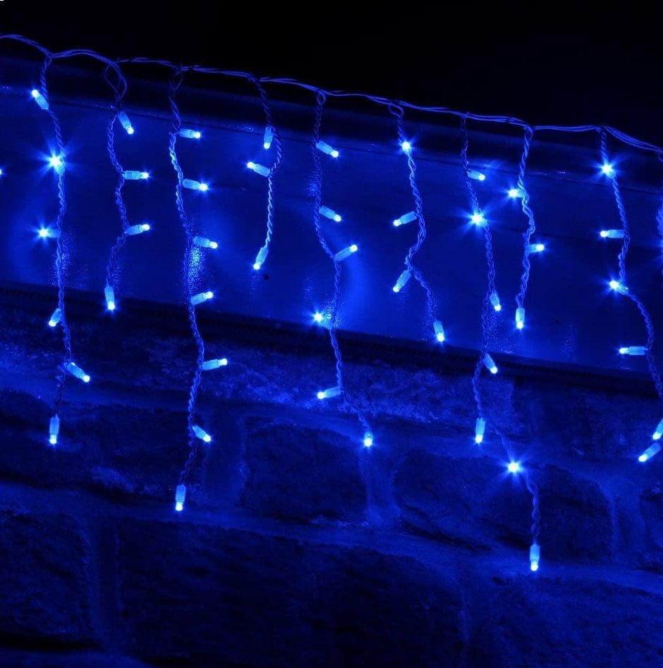 Уличная гирлянда-бахрома RD-7081 120 LED 4 м Синий