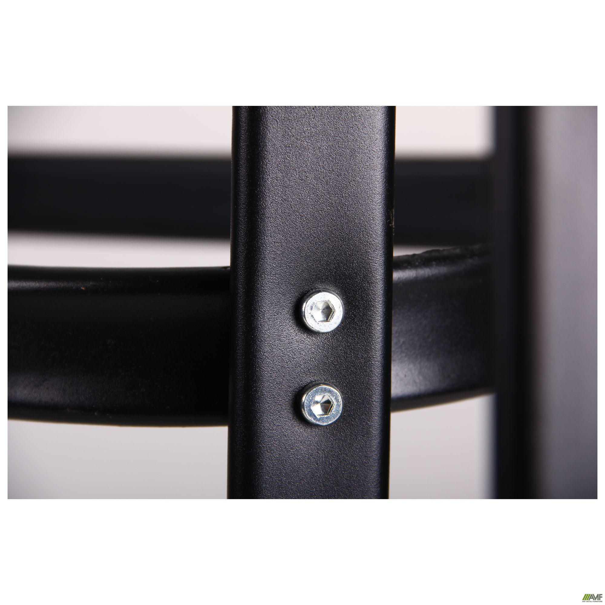 Обідній кухонний стіл AMF Cancun 710х1400х800 мм сталь/загартоване скло Чорний/Хвиля - фото 3 Обідній кухонний стіл AMF Cancun 710х1400х800 мм сталь/загартоване скло Чорний/Хвиля - фото 3