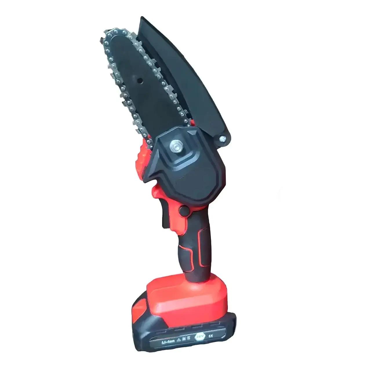 Комплект Primatec пилка акумуляторна ланцюгова міні та садовий секатор акумуляторний у пластиковому кейсі - фото 4