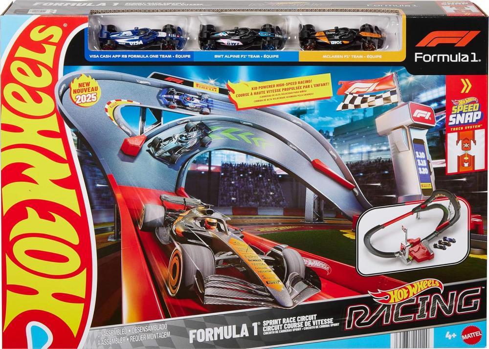 Набор Hot Wheels Трасса для гонки Формулы 1 (JDY15)