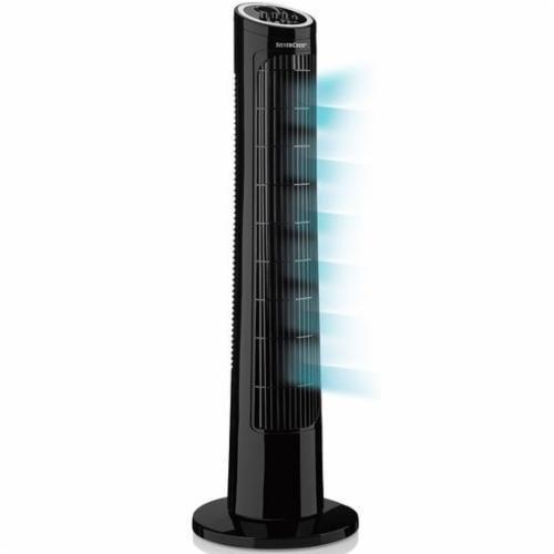 Вентилятор башенный Silver Crest STV 45 Вт D3 220В Black - фото 2