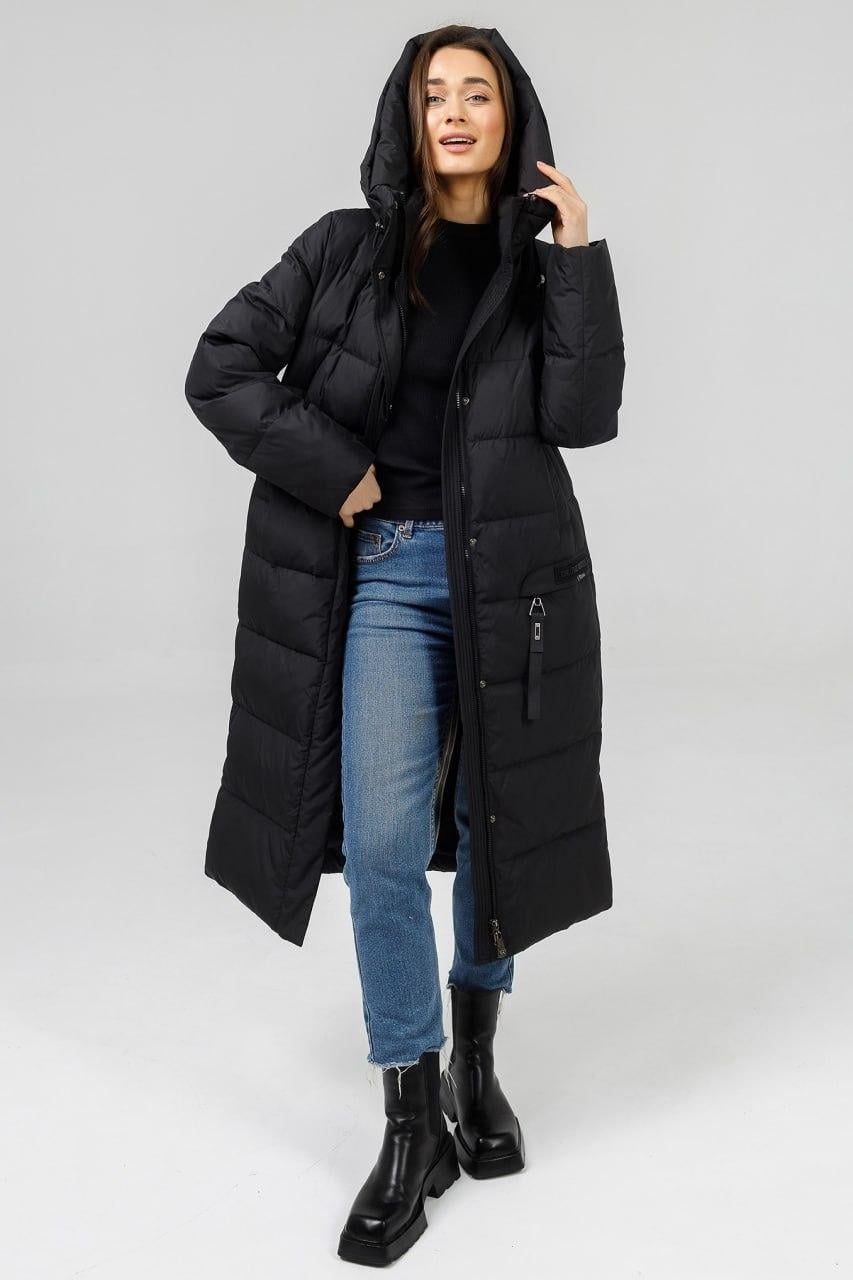 Пальто женское Lora р. 42 Черный (509s\42) Пальто женское Lora р. 42 Черный (509s\42)