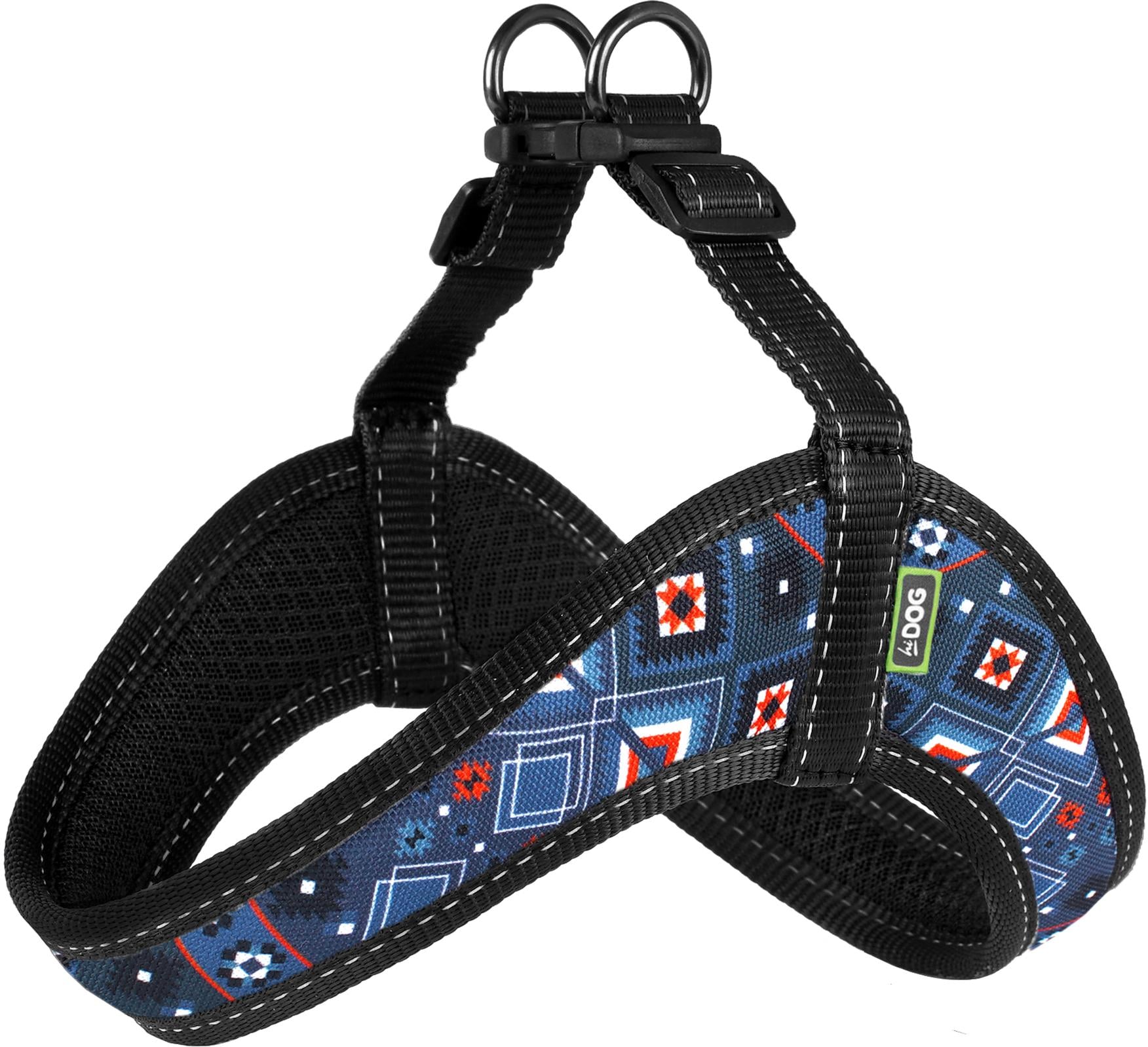 Шлея Hi Dog Comfort Aztec охват грудной клетки L 46-52 см (2100102882011)