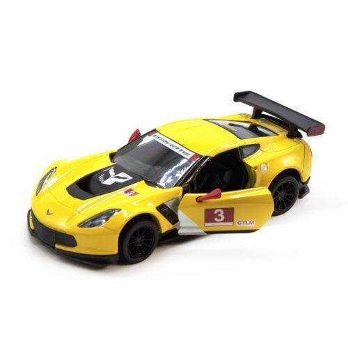 Машинка Kinsmart Chevrolet Corvette C7 Yellow (118569)