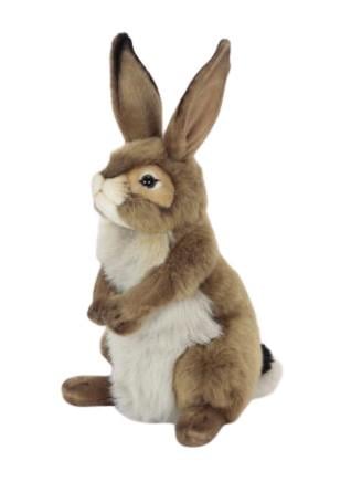 М'яка іграшка Hansa Чорнохвостий кролик Джек 36х22 см