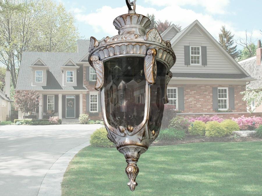 Садовый светильник Белый/Патина (DJ004-S-H WH) - фото 2 Садовый светильник Белый/Патина (DJ004-S-H WH) - фото 2