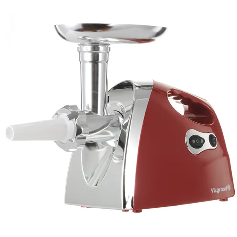 Мясорубка электрическая ViLgrand V203-BRMG с насадкой соковыжималка 2000 Вт Red (tf7321) - фото 6 Мясорубка электрическая ViLgrand V203-BRMG с насадкой соковыжималка 2000 Вт Red (tf7321) - фото 6