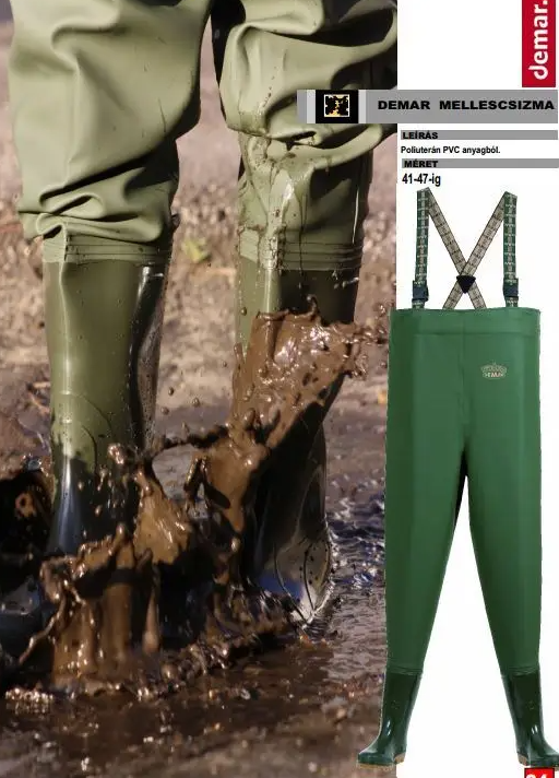 Заброди-комбінезон високі Demar Grand Chest Waders р. 42-47 (10025504) - фото 3