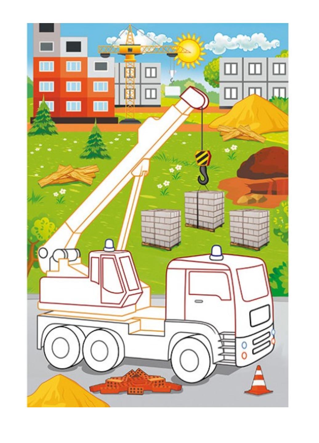 Дитяча аплікація "Аплікації для малят Техника" - фото 6 Дитяча аплікація "Аплікації для малят Техника" - фото 6