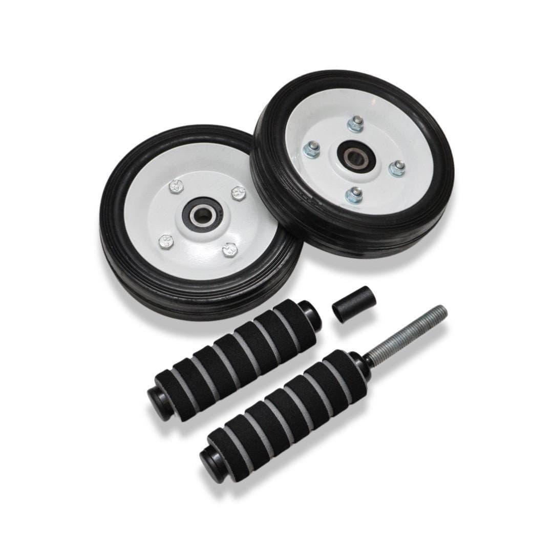 Колесо для преса Gemini Pro GI-1800W-2 подвійне металеве на підшипнику посилене (14818404) - фото 3 Колесо для преса Gemini Pro GI-1800W-2 подвійне металеве на підшипнику посилене (14818404) - фото 3