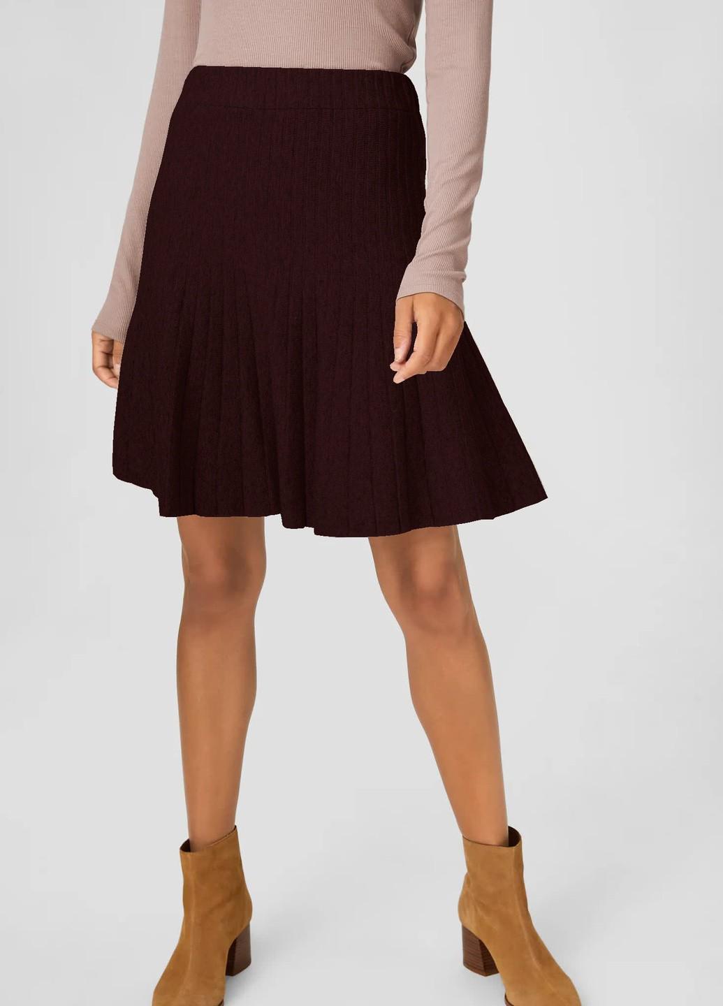 Юбка C&A р. 40 Бордовий (2114746b47)