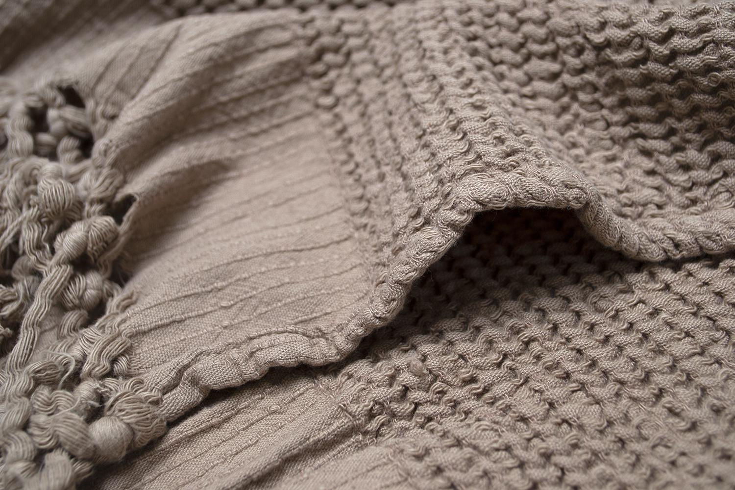 Плед Lotus Home Rius 130x170 см Кофейный (svt-2000022324380) - фото 4 Плед Lotus Home Rius 130x170 см Кофейный (svt-2000022324380) - фото 4