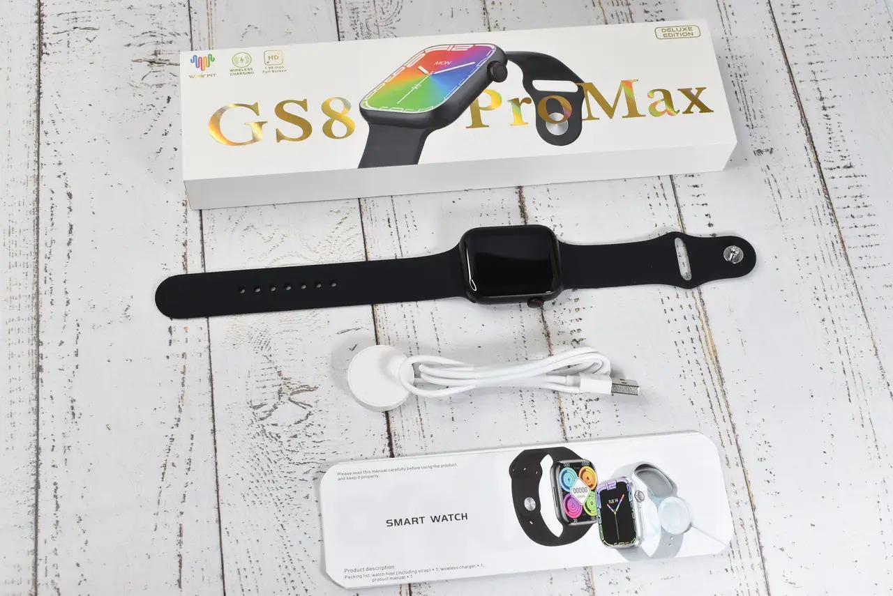 Смарт-часы Smart Watch GS 8 Pro Мах Bluetooth Черный - фото 5