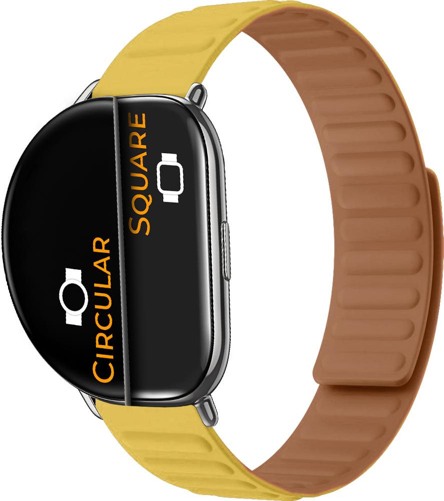 Ремешок Magneter для ZEPP E Square/Circular Yellow (26633-0A)