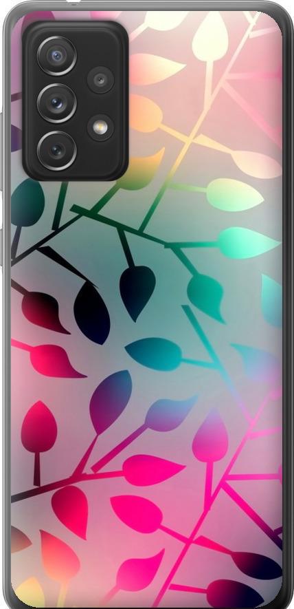 Чехол на Samsung Galaxy A72 A725F Листья (2235t-2247-42517)